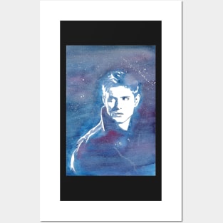 Dean Winchester Jensen Ackles Supernatural Galaxy Posters and Art